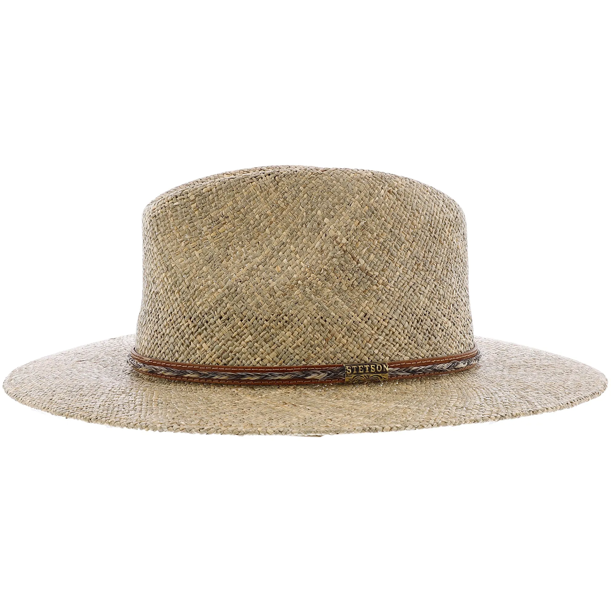 Dunraven - Stetson Seagrass Straw Fedora Hat - OSDNRV