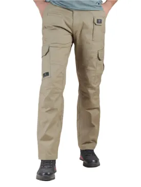 Durable and stylish cotton with multiple pockets Cargo by walkoutwear.(KHAKI)