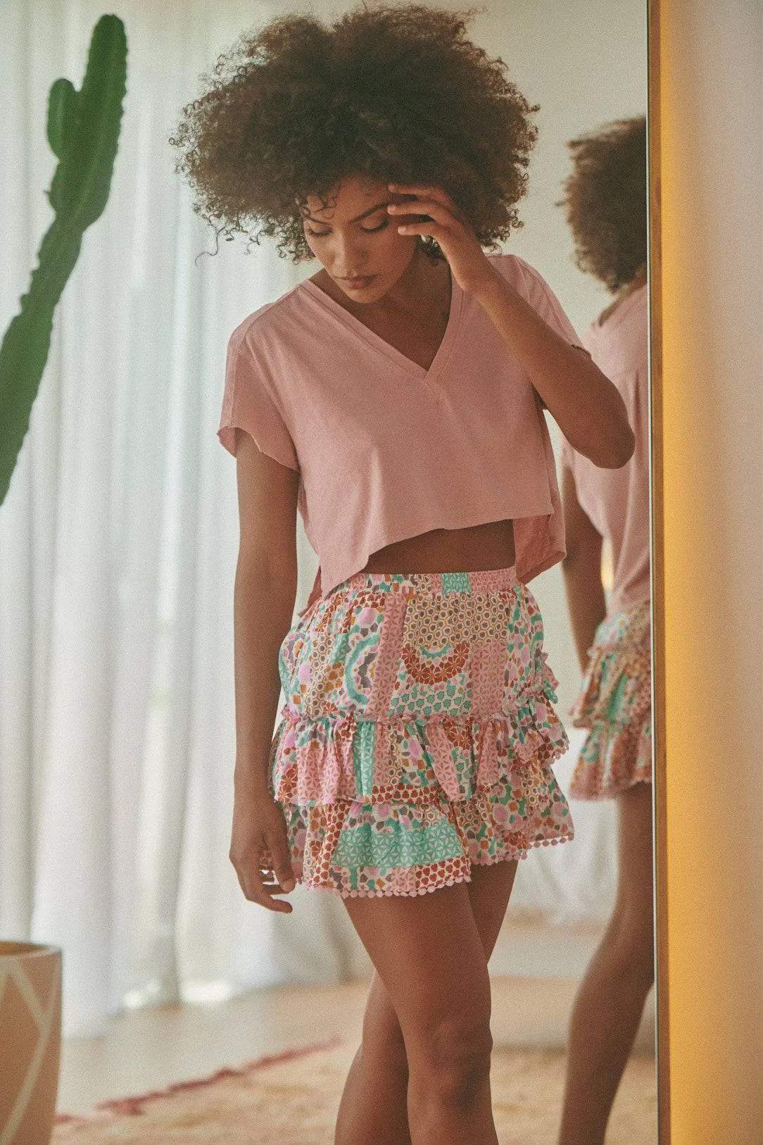 DUSTY CHANCE MINI SKIRT