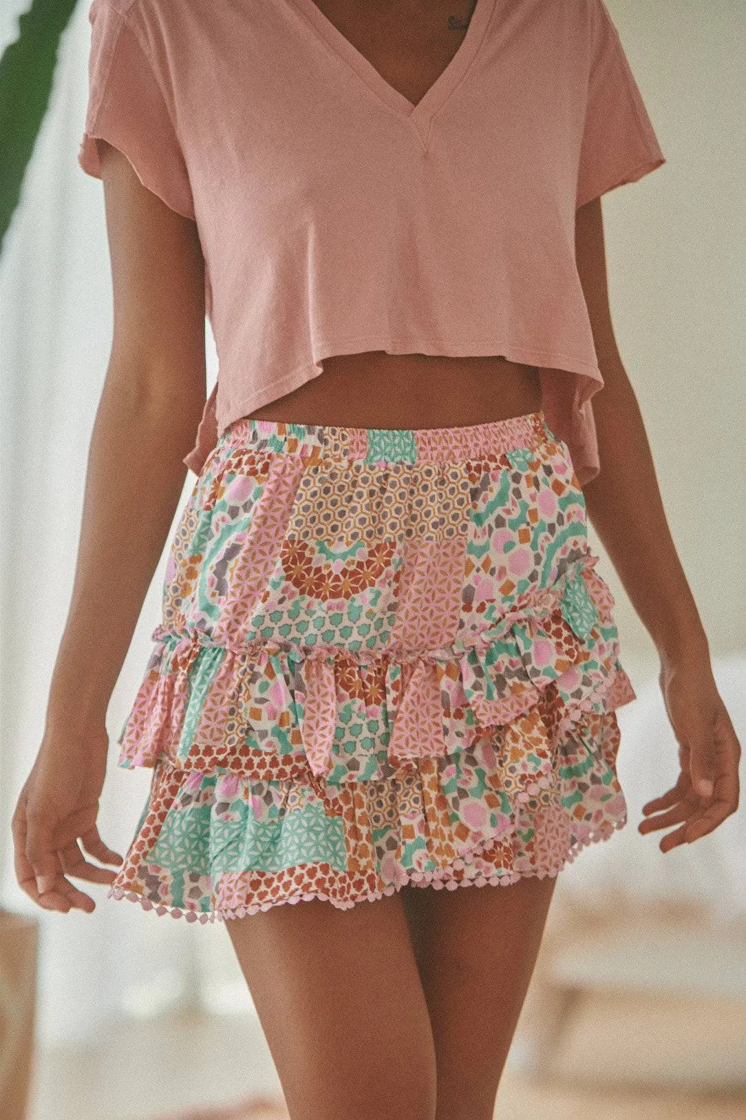 DUSTY CHANCE MINI SKIRT