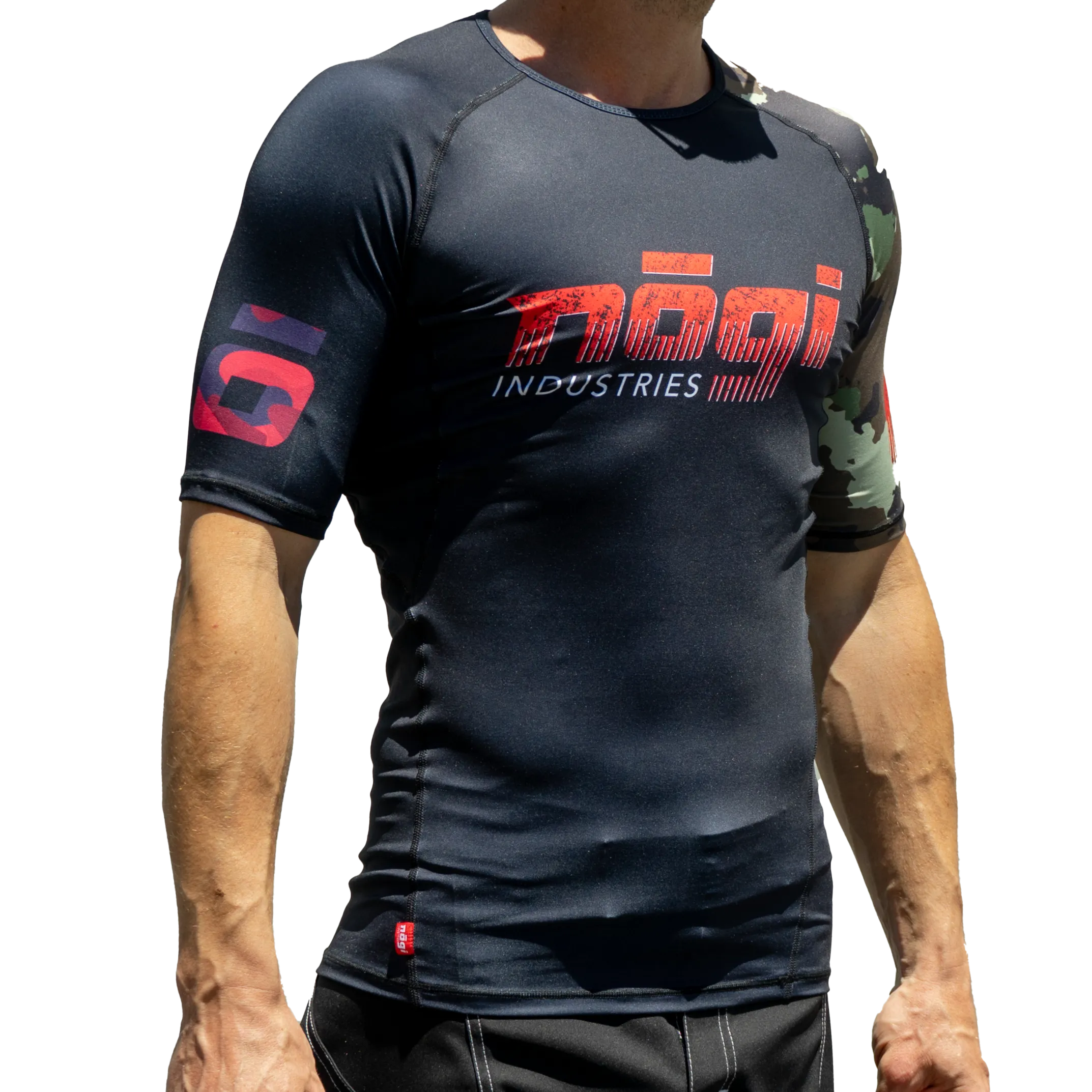 Dutch Camo Short Sleeve Rash Guard