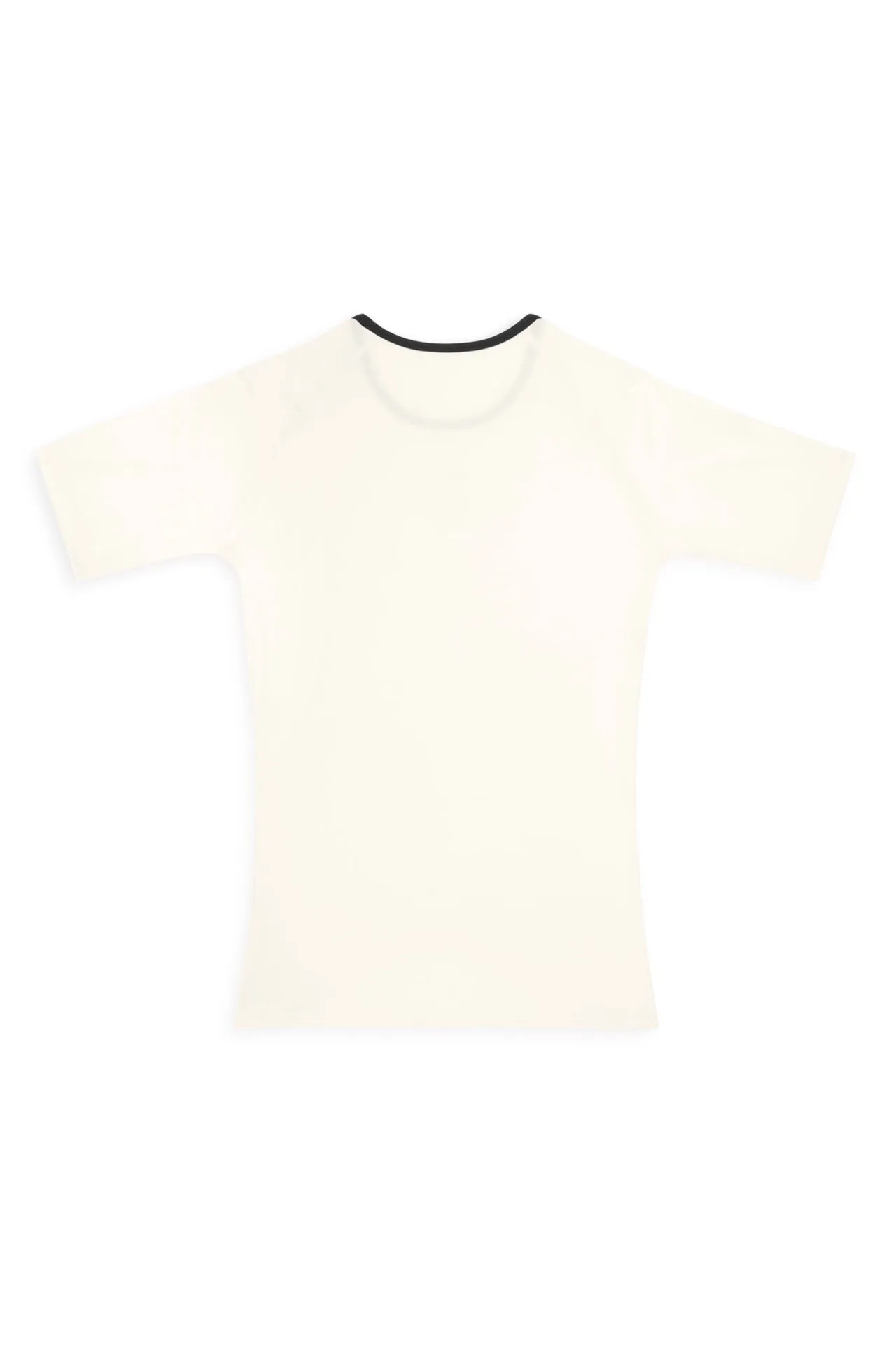 EarthTone Short Sleeve Undervest / White Sand