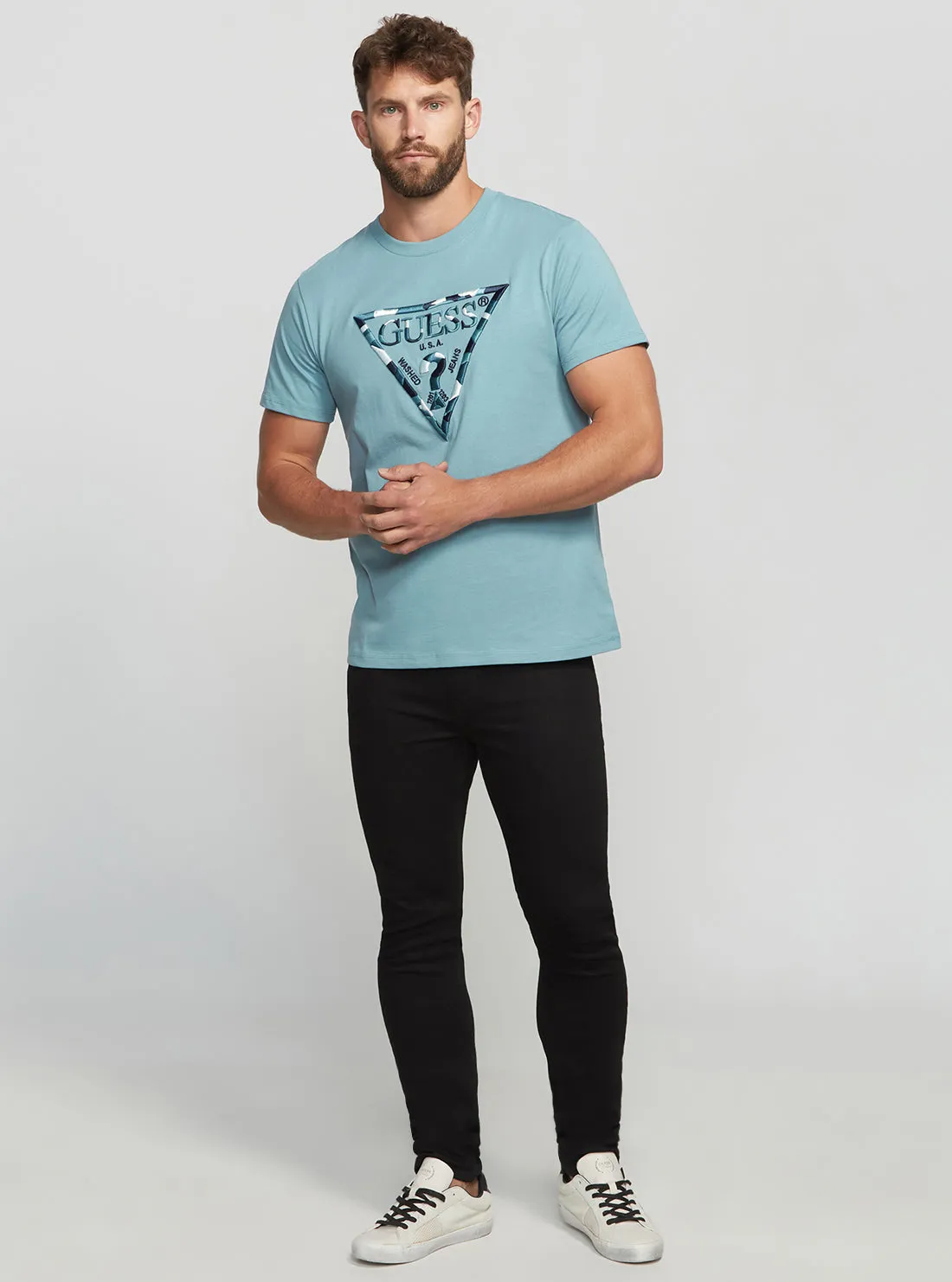 Eco Blue Gad Logo T-Shirt