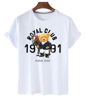 Eco-Friendly Royal Club Bear T-shirt