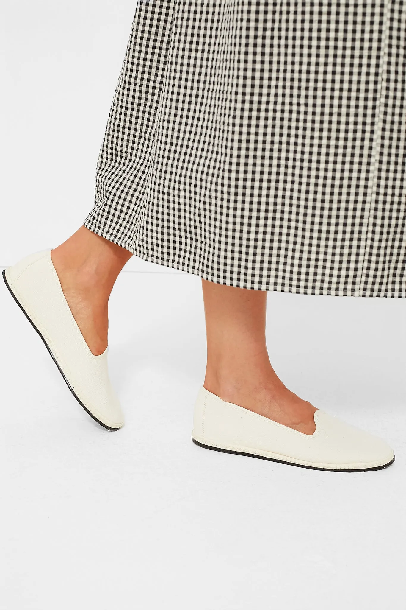 Ecru Classic Flats