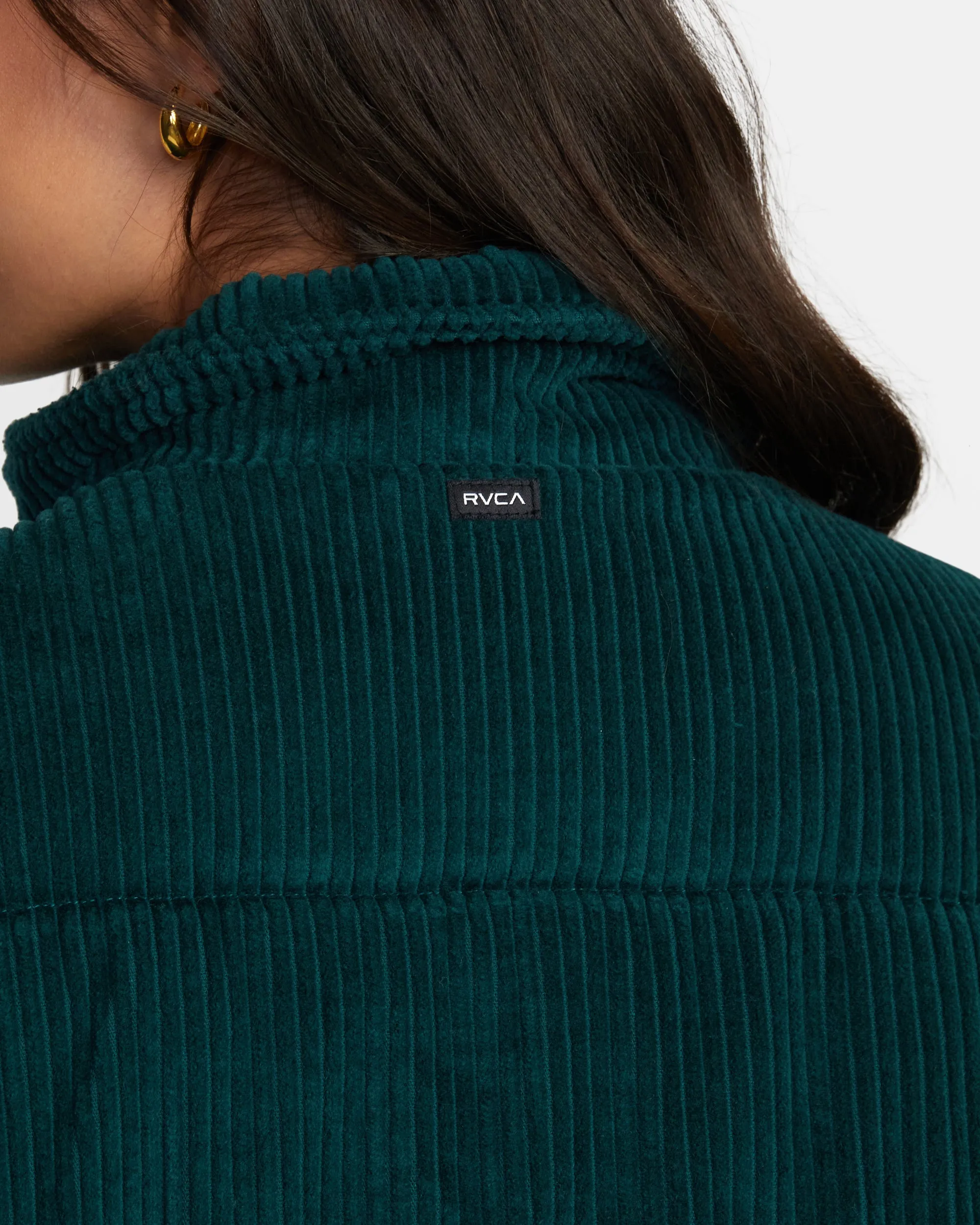 Eezeh Corduroy Puffer Jacket - Ponderosa Pine