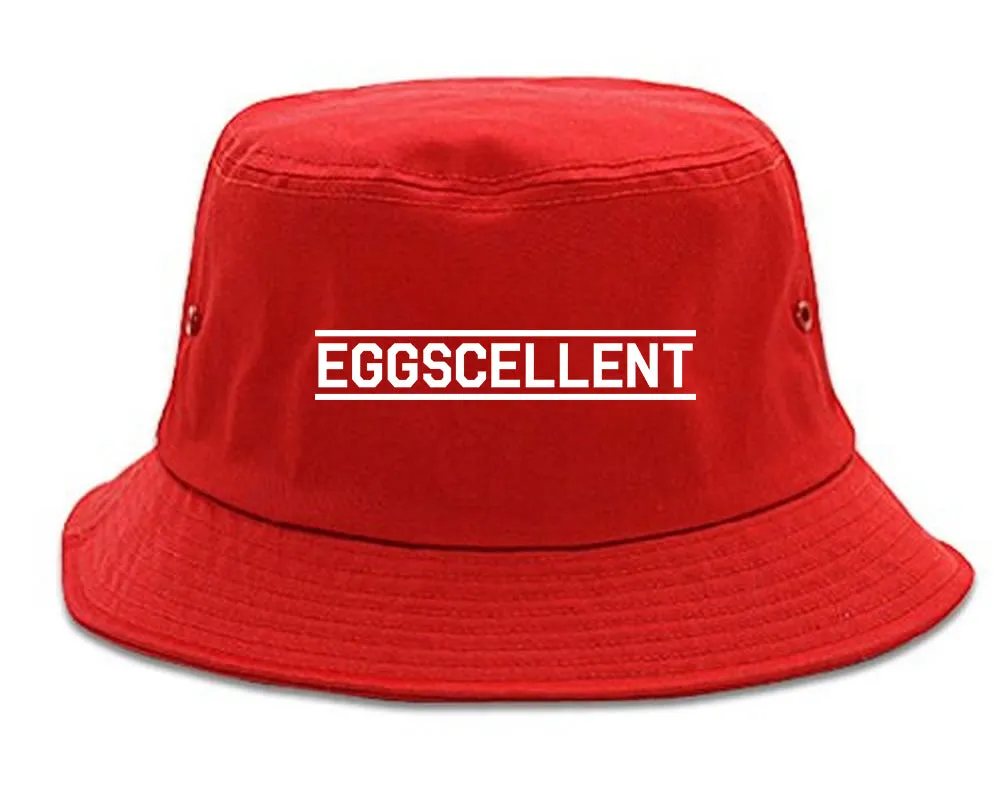 Eggscellent Funny Mens Bucket Hat