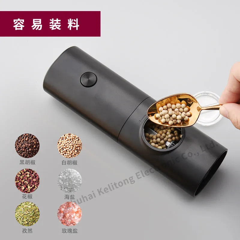 Electric Grinder Cross-border Gravity Sensing Mini Smart Salt Pepper Grinder