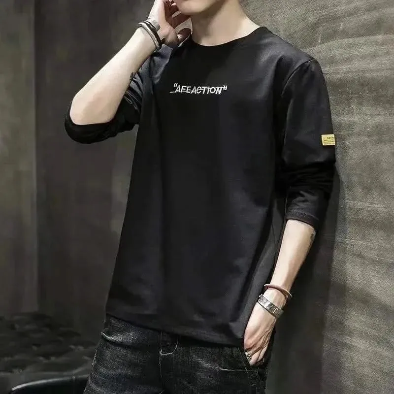 Elegant Men's Long Sleeve T-shirt