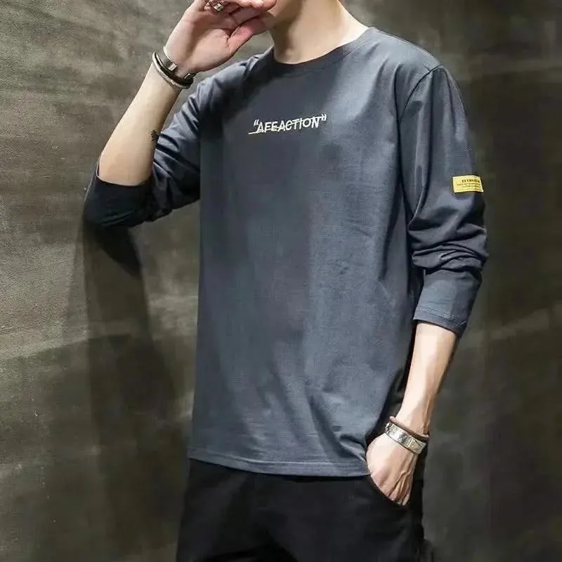 Elegant Men's Long Sleeve T-shirt