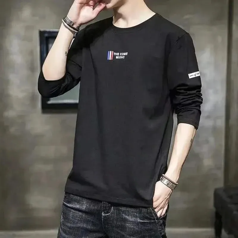 Elegant Men's Long Sleeve T-shirt