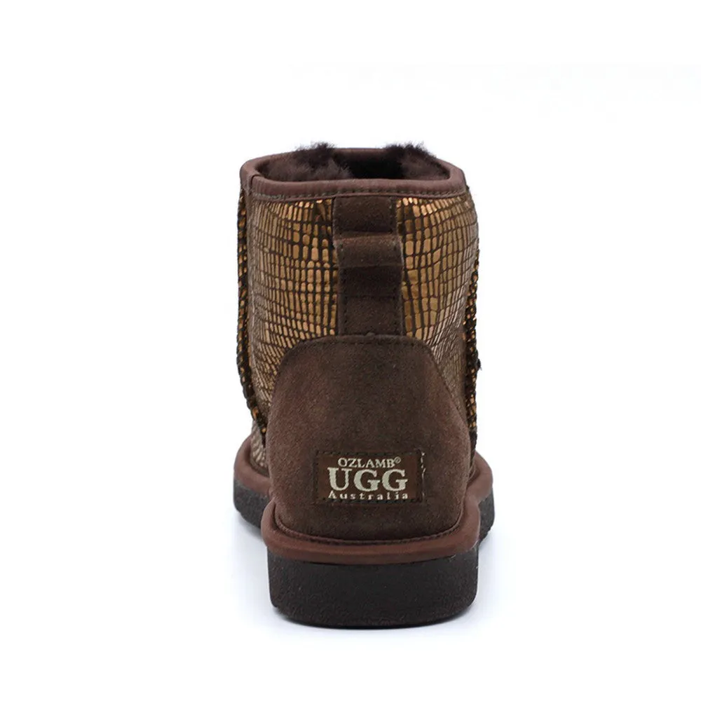 Elena Short Ugg Boot - Chocolate