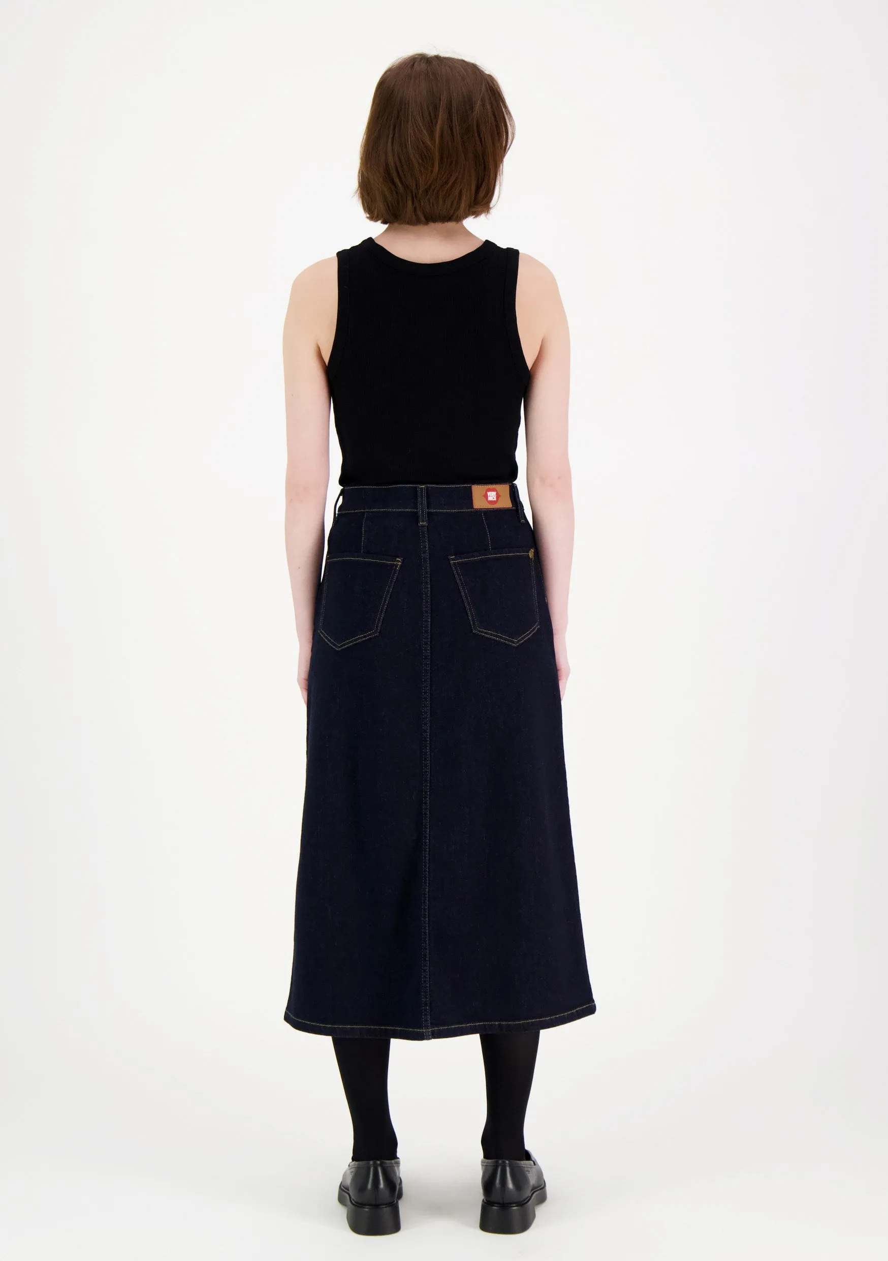 Elle Skirt Dark Blue