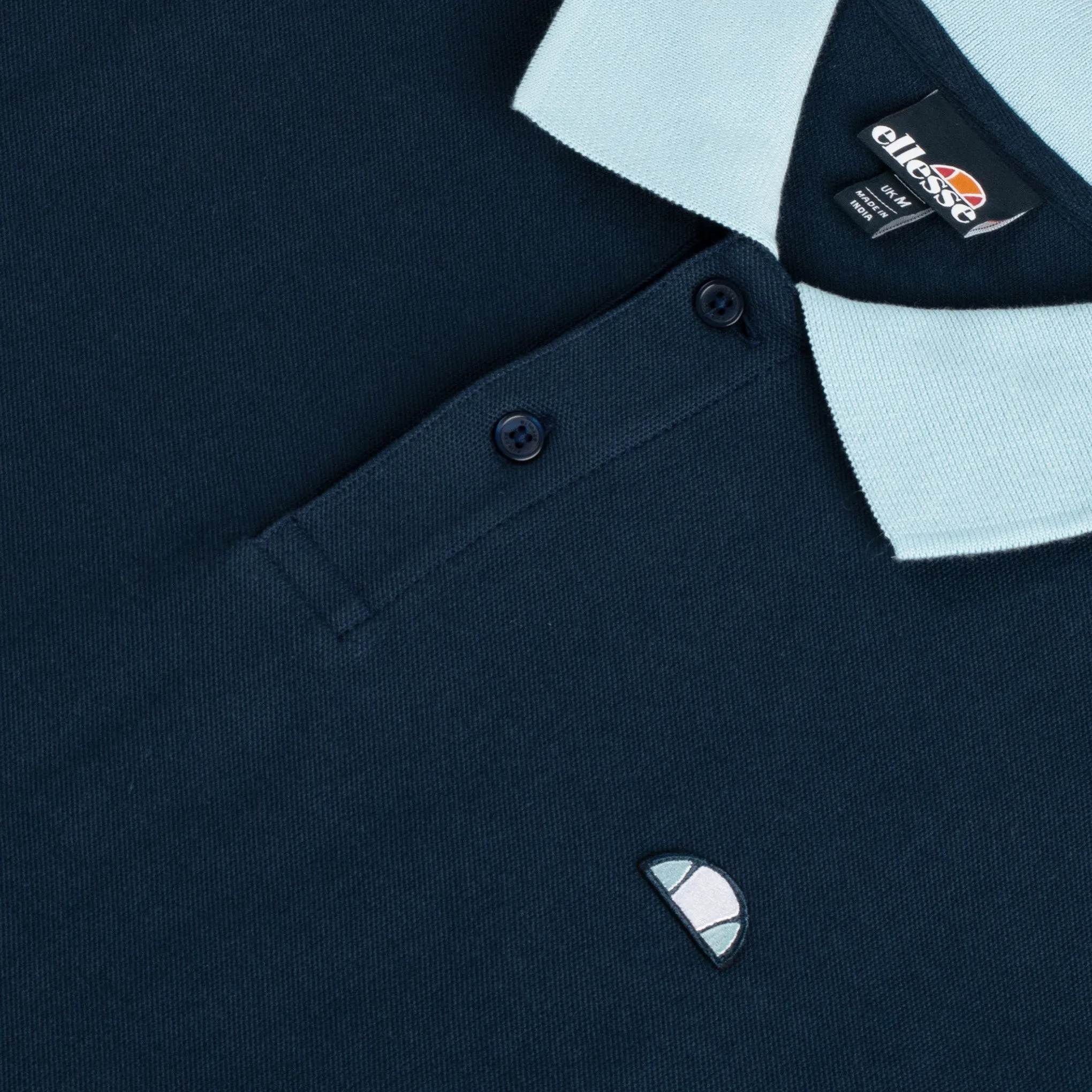 Ellesse Agoza Polo Shirt Navy