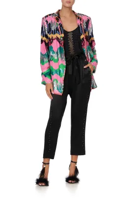 EMBELLISHED BLAZER JACKET CHUSPA