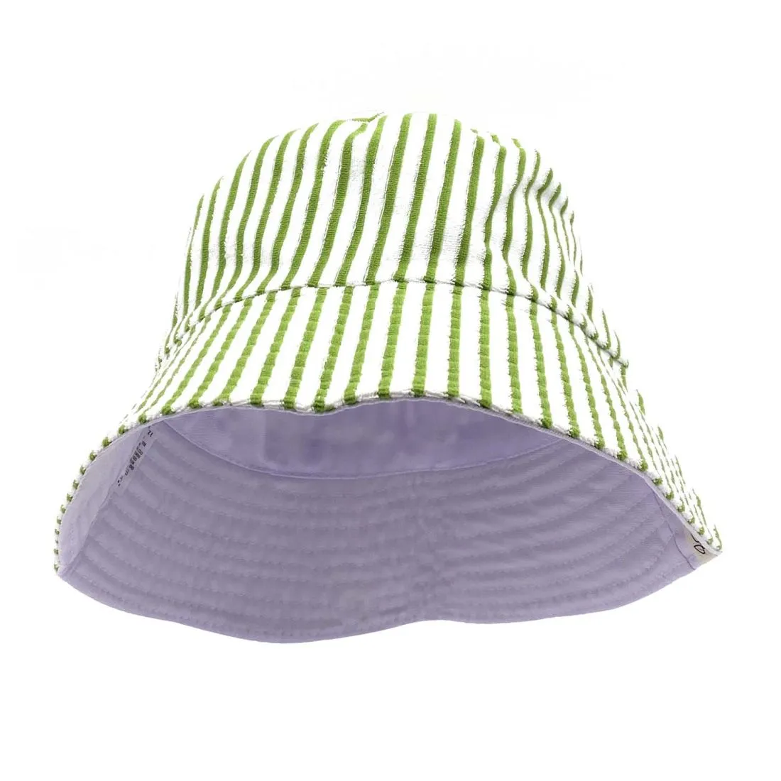 Empire Cove Stripe Terry Cloth Bucket Hat Fisherman Cap Women Men Summer Sun Hat