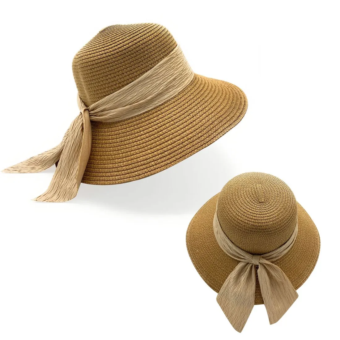 Empire Cove Womens Wide Brim Straw Hat Floppy Sun Hat Panama Fedora Summer