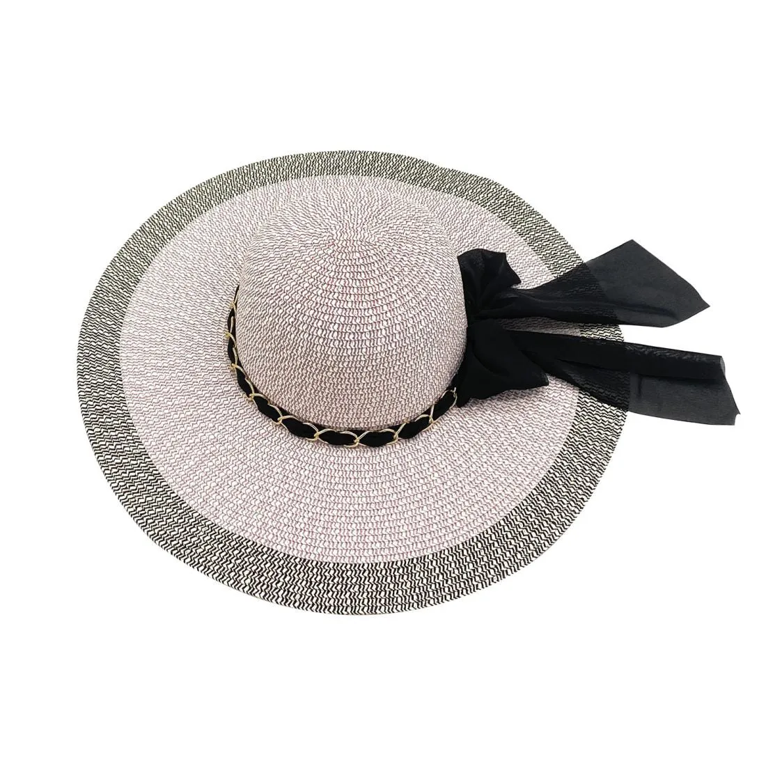 Empire Cove Womens Wide Brim Straw Hat Floppy Sun Hat Panama Fedora Summer