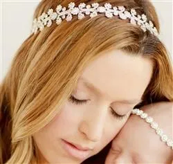 Enchanted Shimmer Juliet tieback headband (Child or Infant)