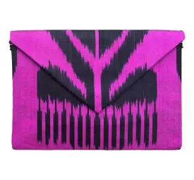 Endymion Silk Ikat Envelope Clutch - Small