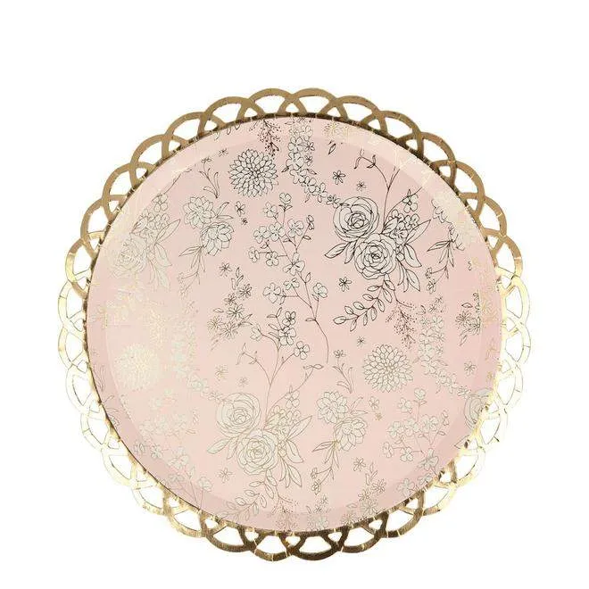 English Garden Lace Side Plates