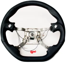 Enhanced Steering Wheel for Mazda Miata 1990-1997 NA Leather with Grey Stitching