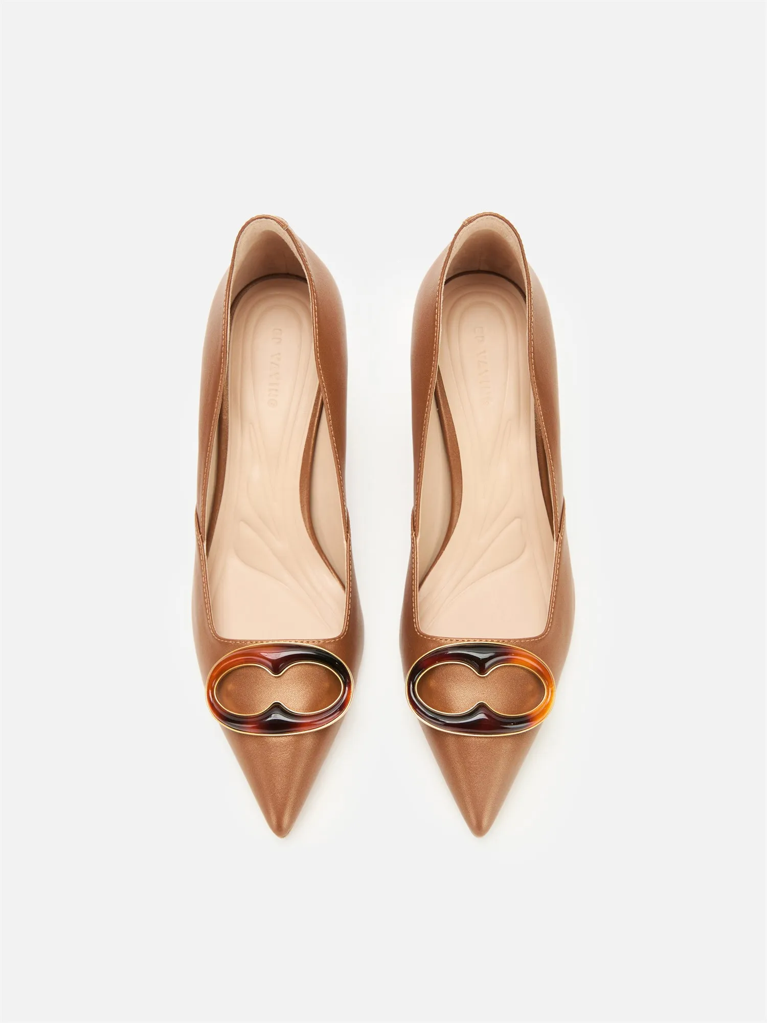 EP YAYING Lucky Knot High-Heeled Flats