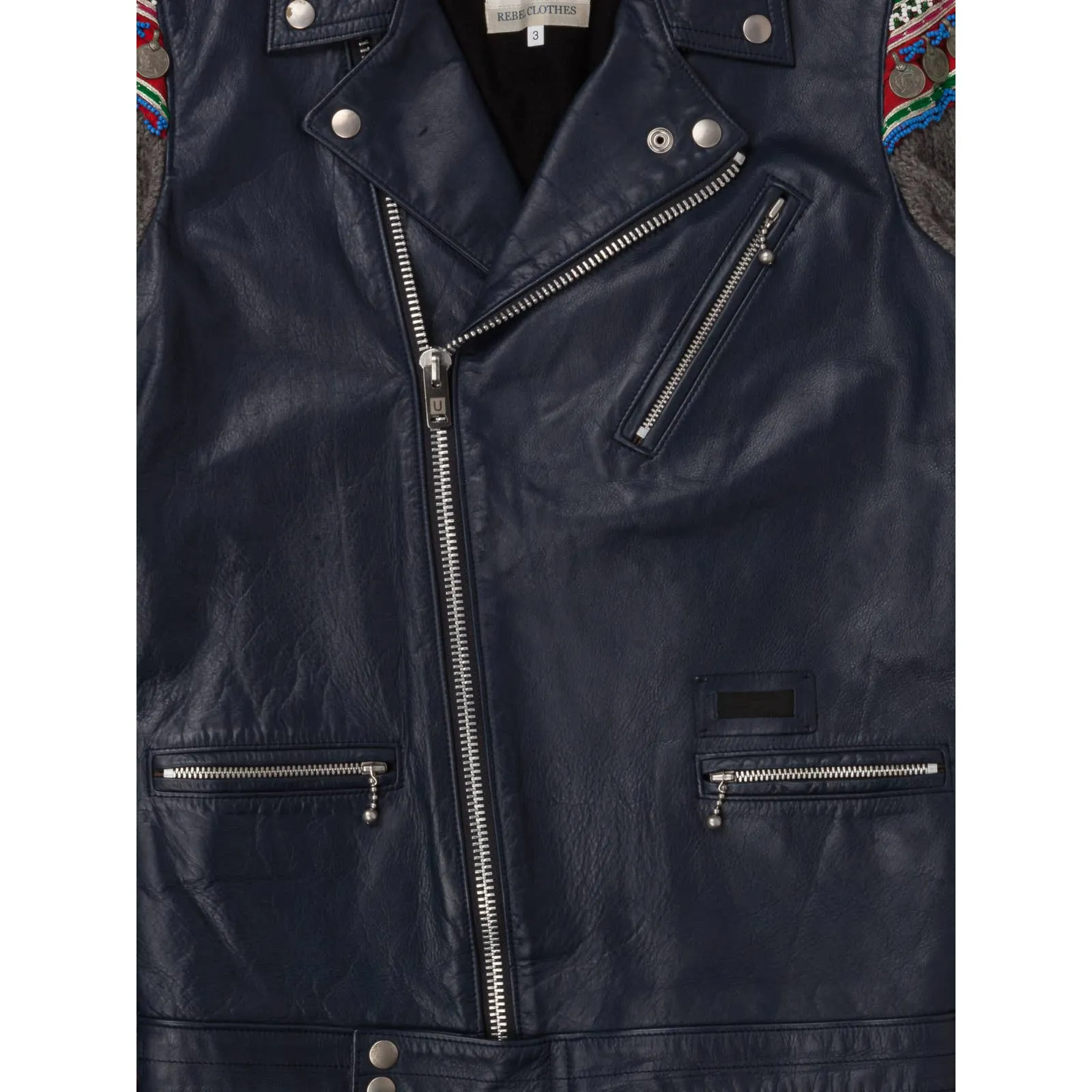 Ethnic Rider Biker Jacket