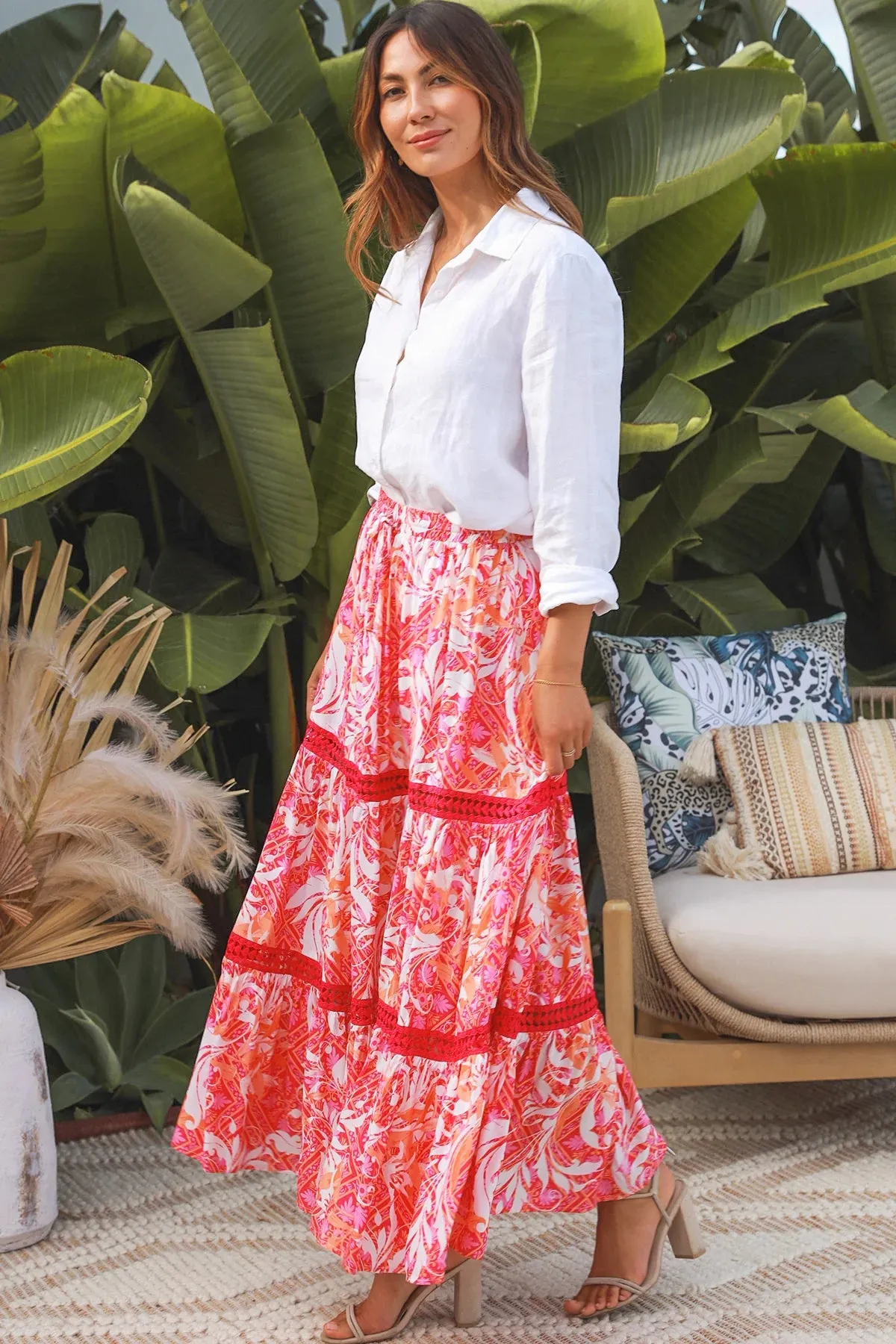 EVELOT MAXI SKIRT