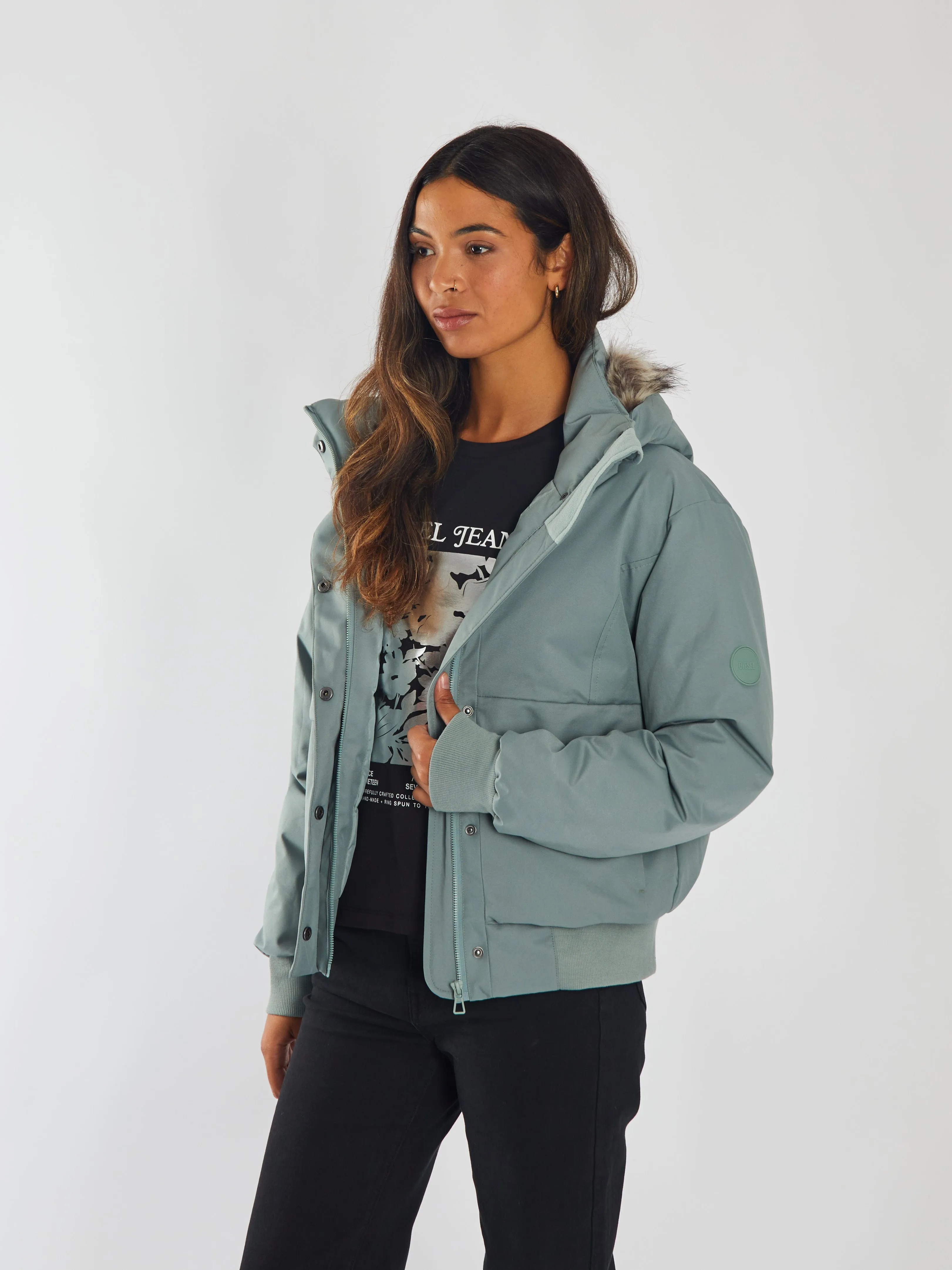 Evelyn Jacket Sage Leaf