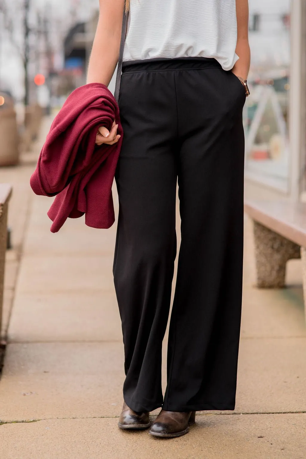 Everyday Wide Leg Pants