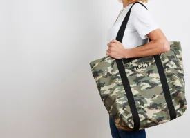 Everything Tote Bag - Camo / Black