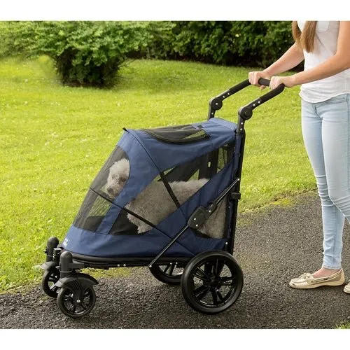 Excursion NO-ZIP Pet Stroller - Midnight Blue