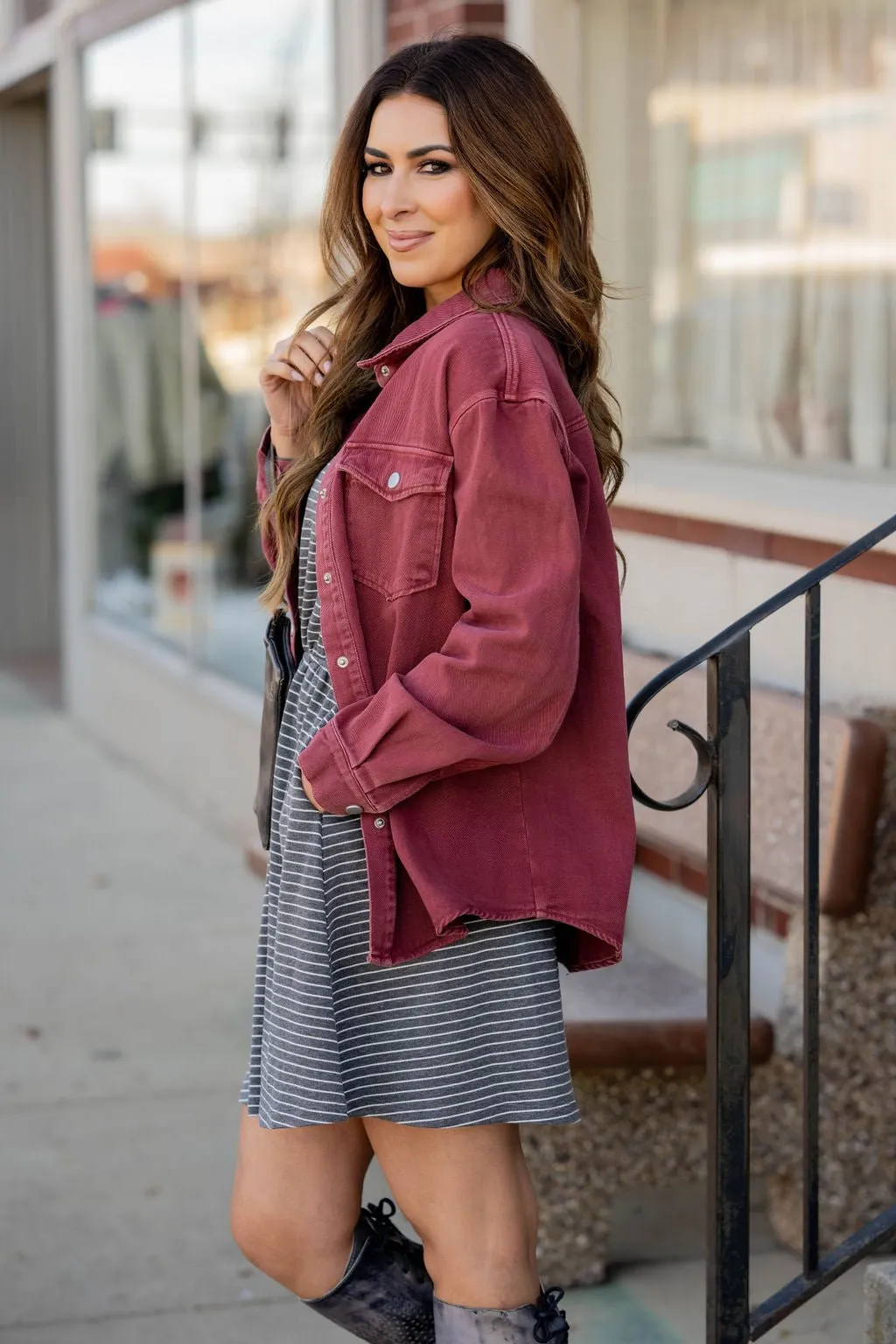 Faded Denim Jacket