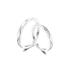 FANCIME "All Angles" Matching Sterling Silver Rings