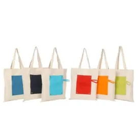 Fancy Canvas Foldable Bag