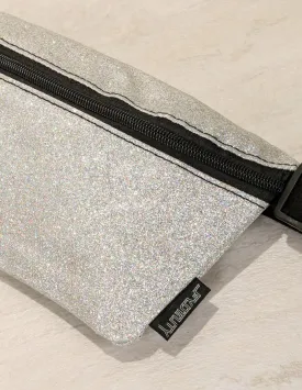 Fanny Pack | Slim |DAZZLER Silver Glitter