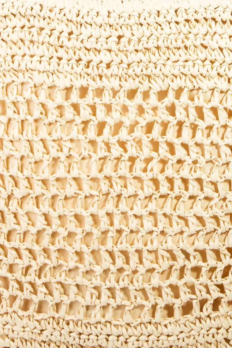 Fanny - Straw-Paper Crochet Tote Bag - Exclusively Online