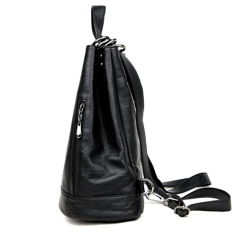 Fashion PU Leather Backpack