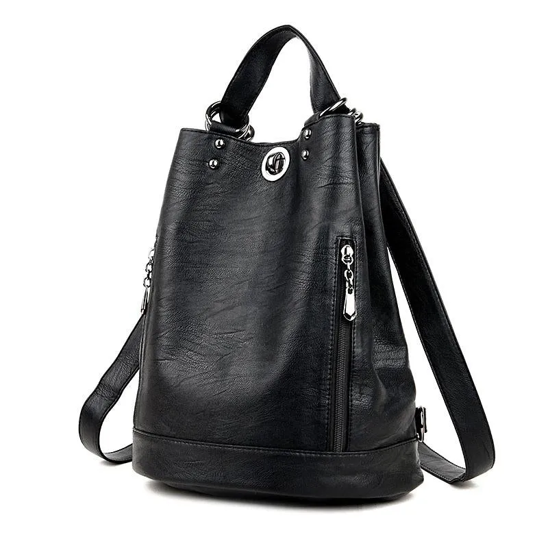 Fashion PU Leather Backpack