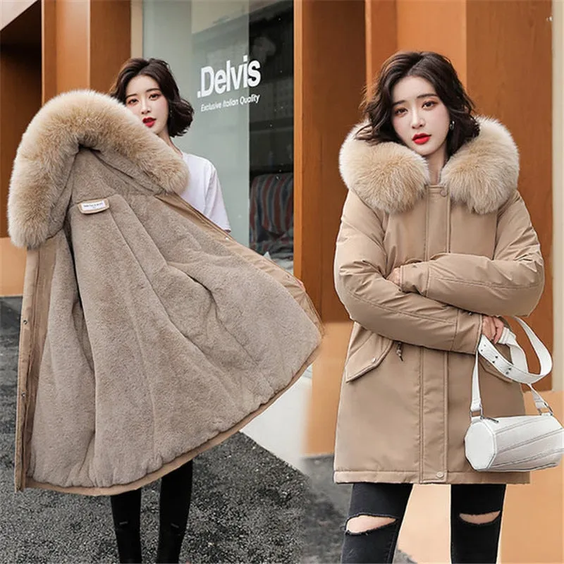 Fashionable Long Jackets, Warm Leather Parkas