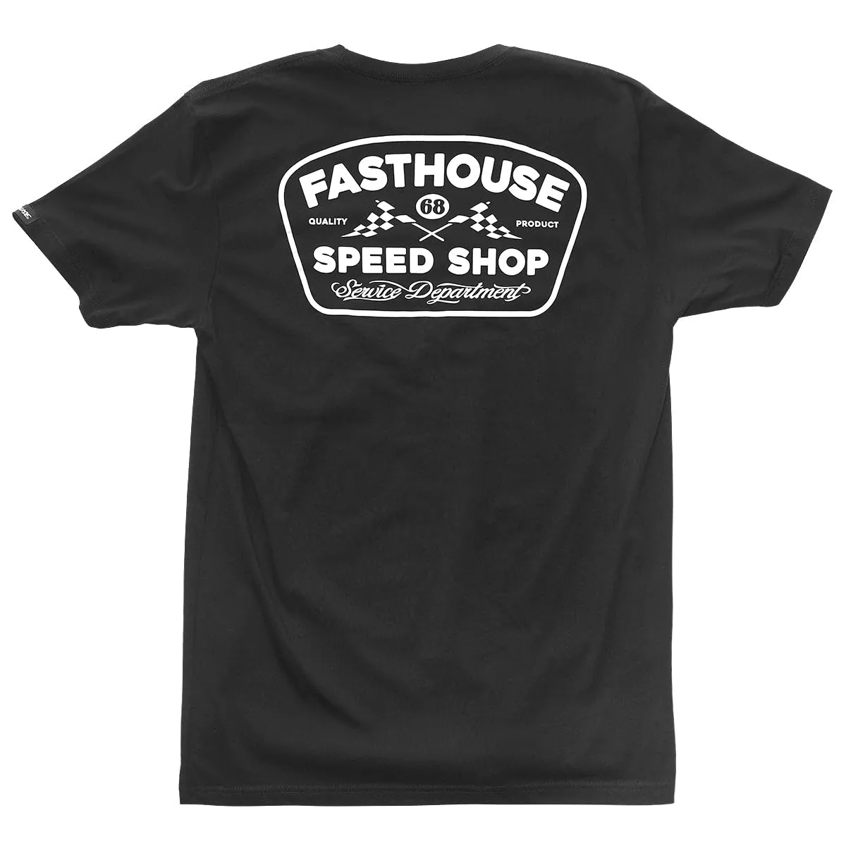 Fasthouse Wedged SS Tee Black Medium