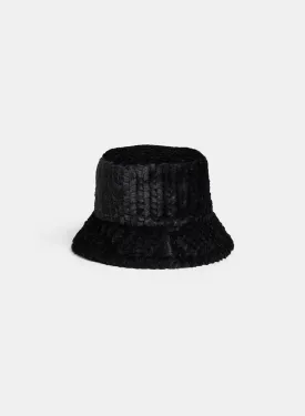 Faux-Fur Bucket Hat