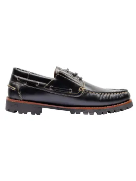 Faux Leather Boat Shoes