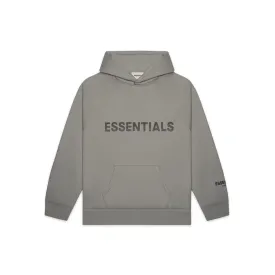 Fear of God Essentials Applique Logo Pullover Hoodie 'Cement' (2021)