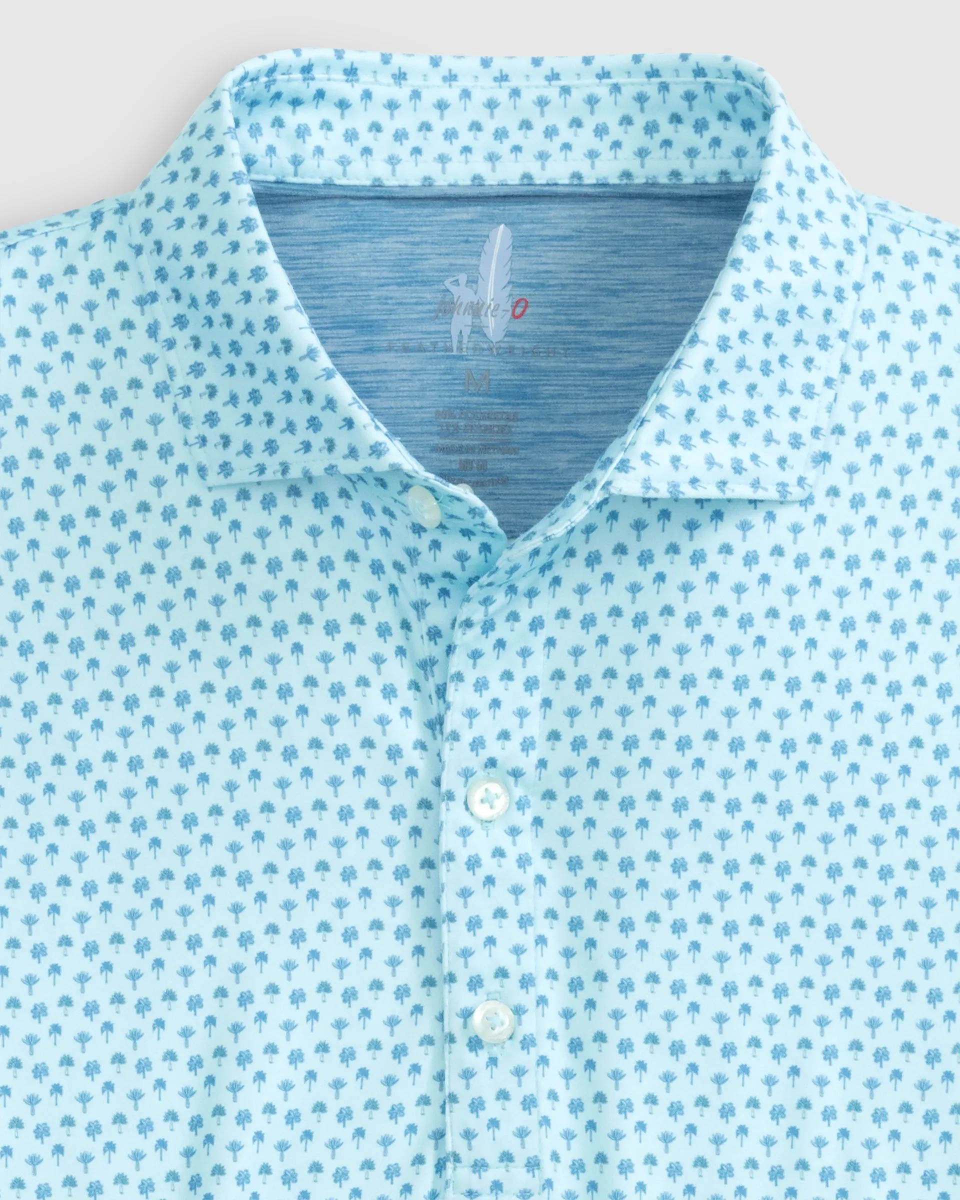 Featherweight Performance Polo - Woods Print