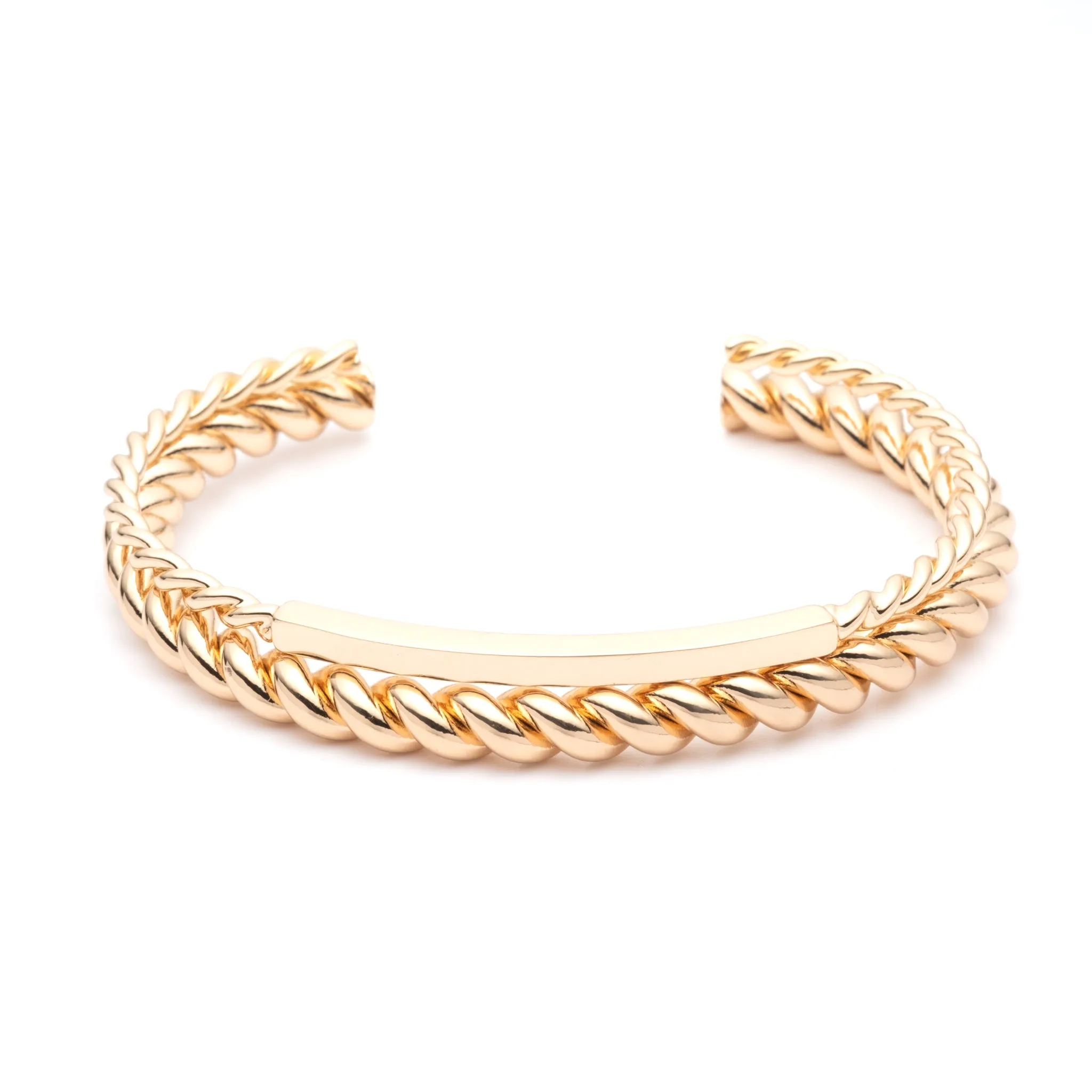 Fern Gold Cuff