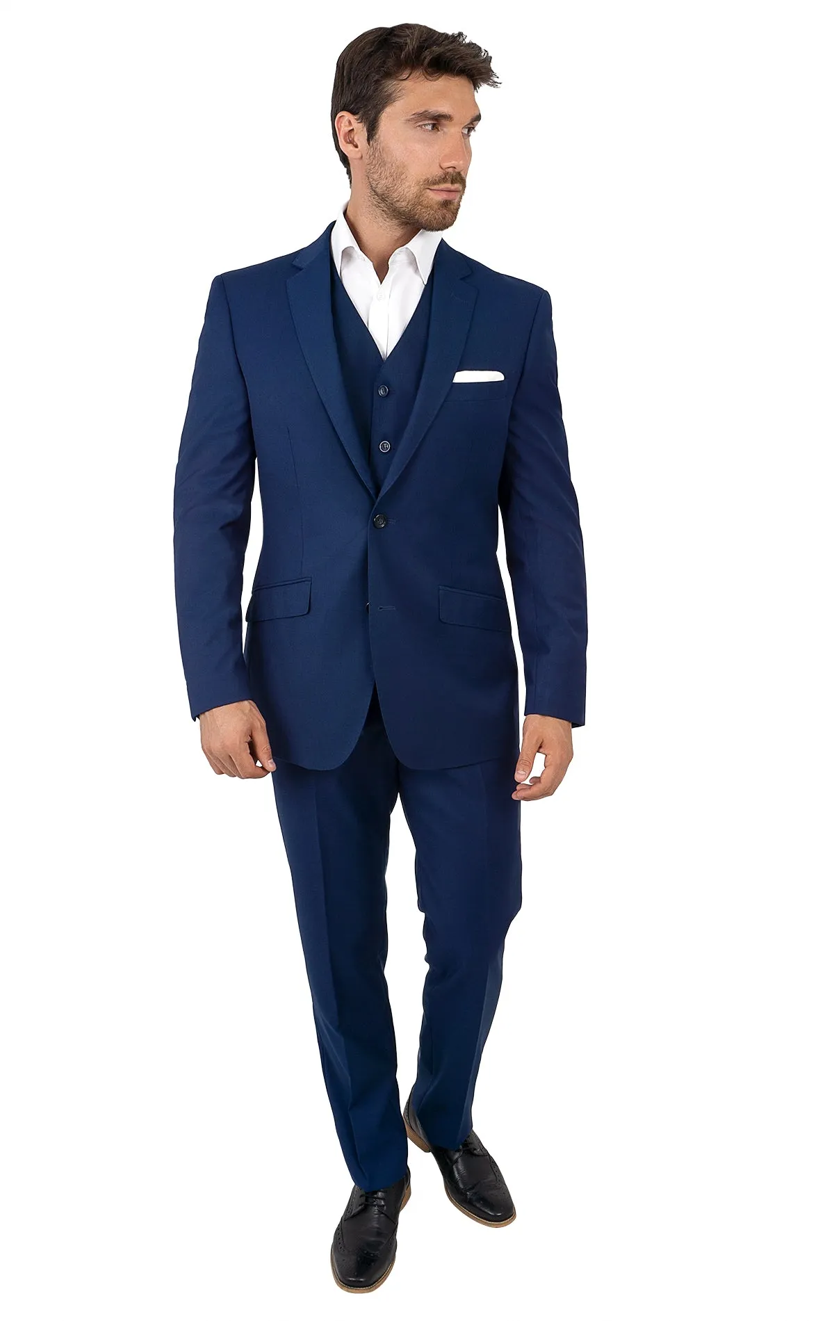 FERRIS SAPPHIRE TAILORED FIT 3 PC SUIT