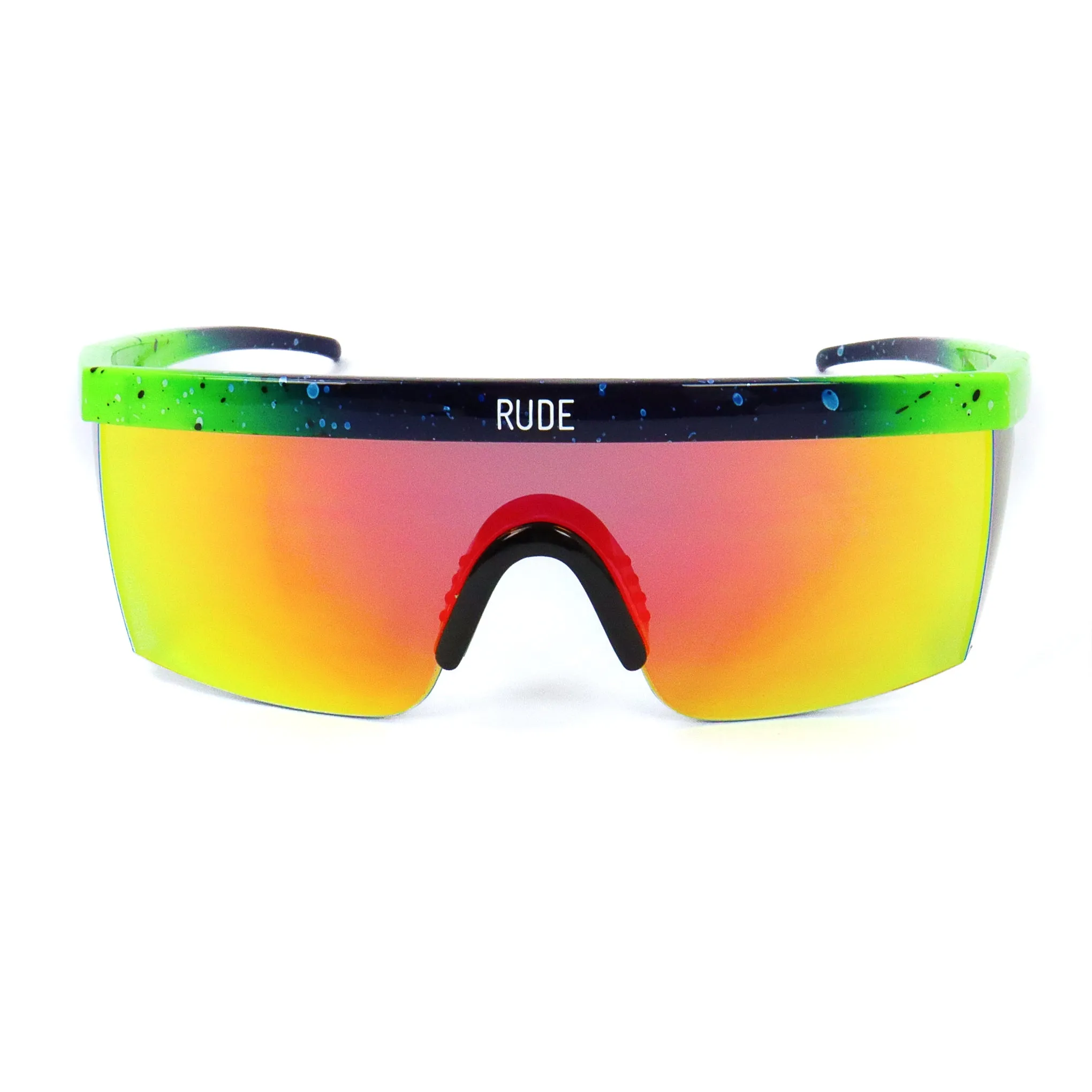 Festival Visor Sunglasses - Green