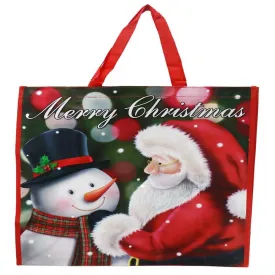 Festive Magic Santa Merry Christmas Shopper Bag | 45cm